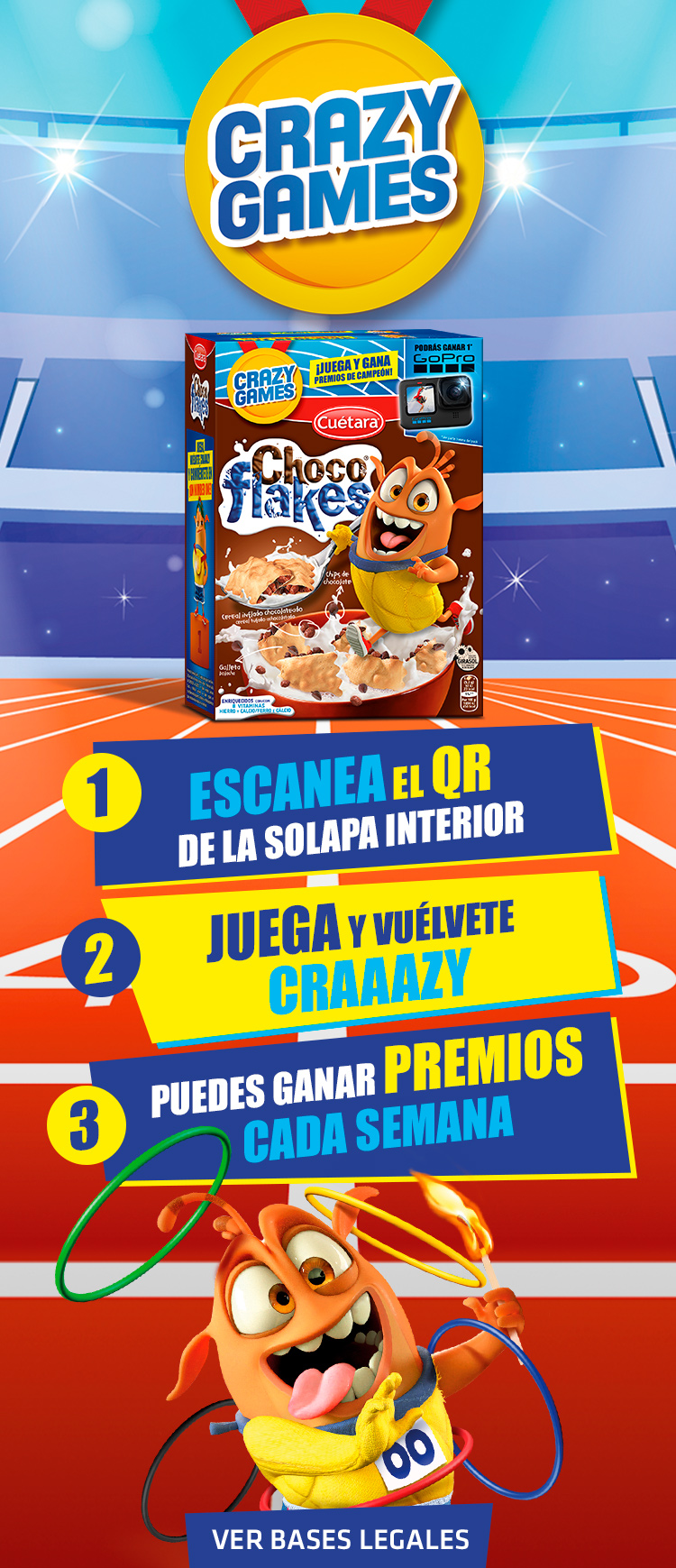 Crazzy Games. Ver bases legales